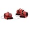 Xpower Air Mover W/ GFCI Power Outlets for Daisy Chain, 1/3 HP, 2400 CFM, 3.8 Amps, 4 Positions, 3 Speeds X-600A-Red - alternate 8